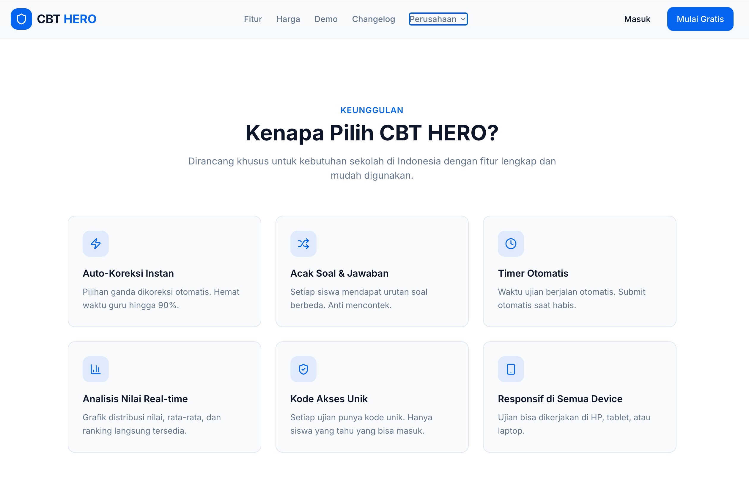 CBT App – Computer Based Test Application for Schools